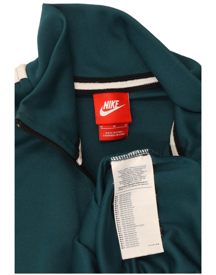 Ανδρική φόρμα Nike Μπουφάν μεσαίου πράσινου χρώματος πολυεστέρας