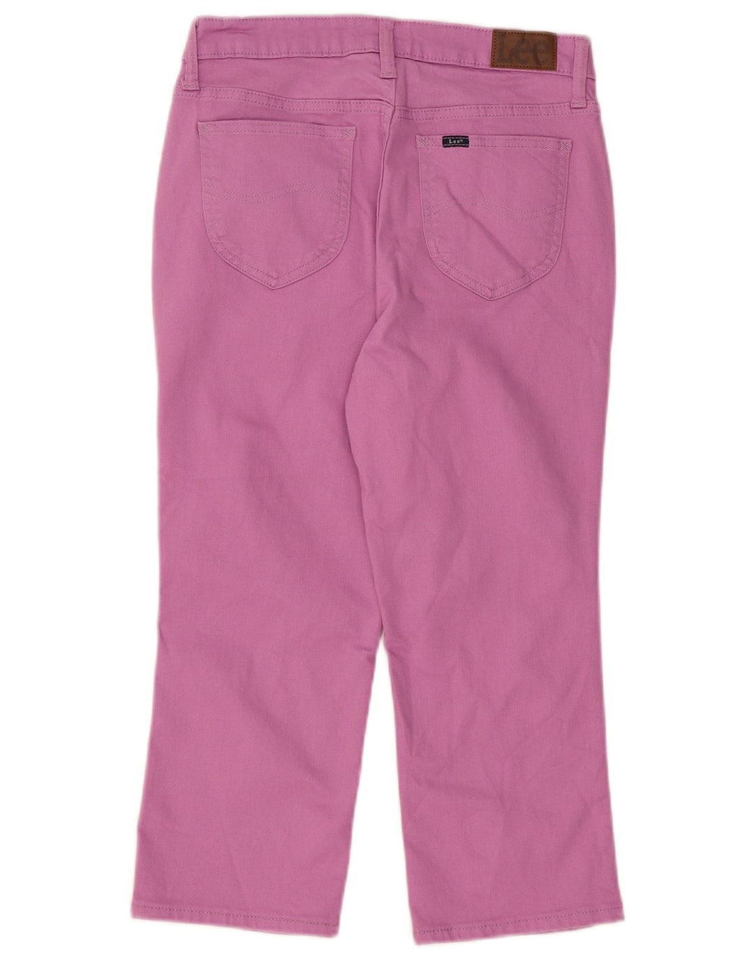 Blugi Capri pentru femei Lee US 6 Medium W30 L22 Purple Bumbac