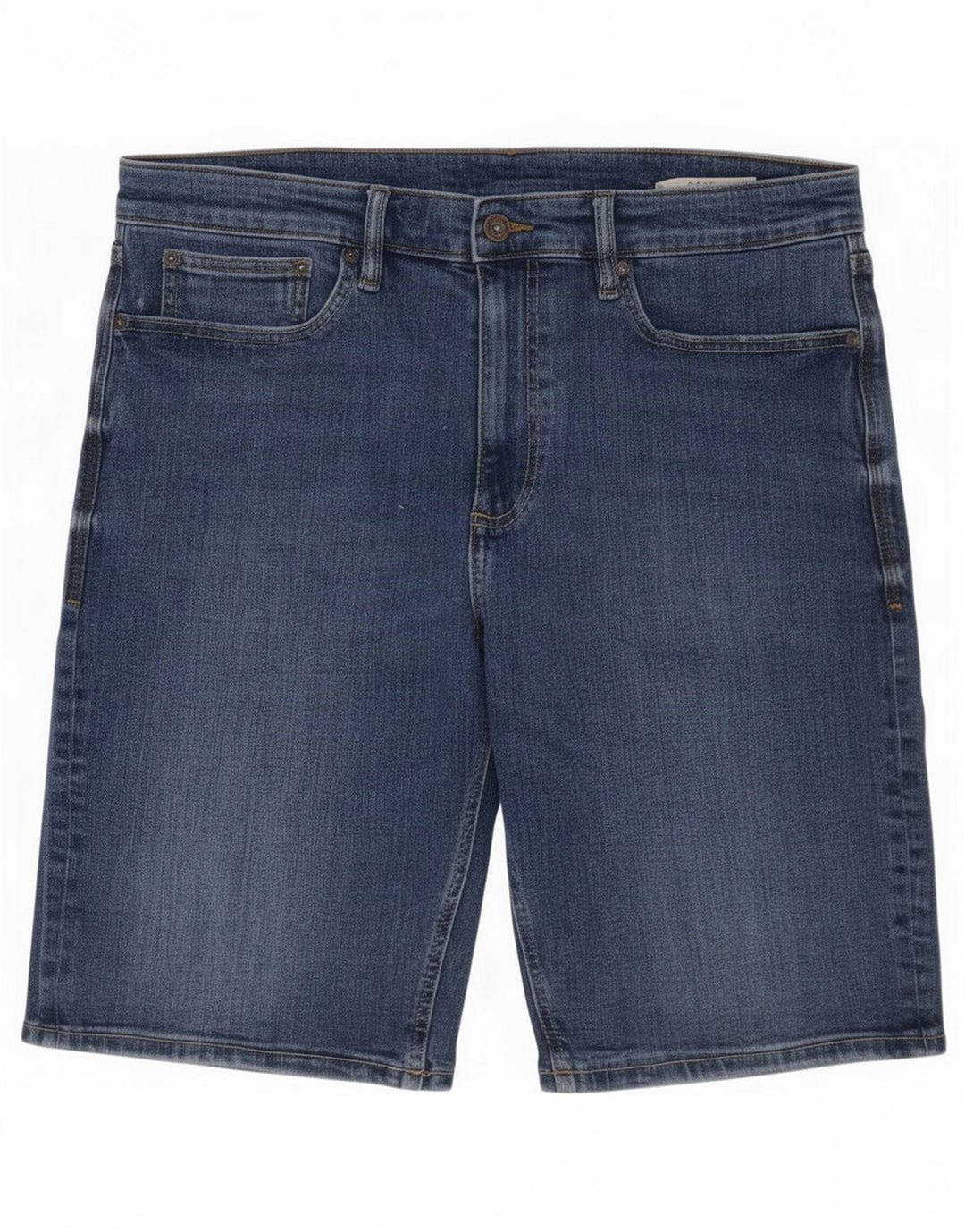 Marks & Spencer Mens Denim Shorts Large W34 Blue Cotton