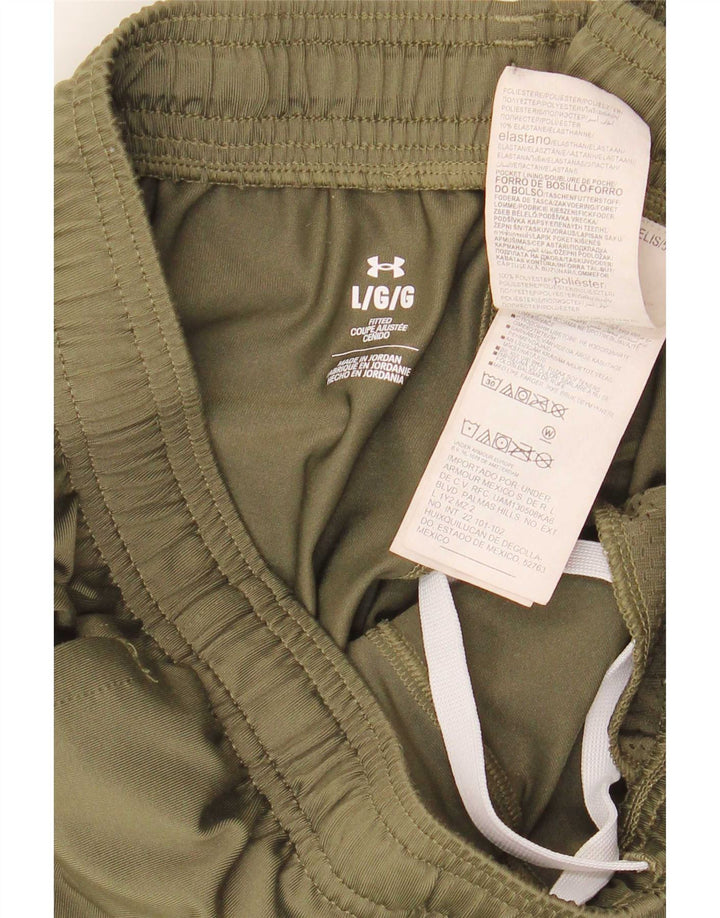 Under Armour Herre træningsdragt Bukser Large Khaki Polyester