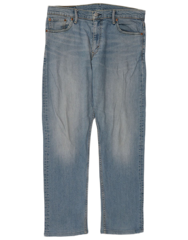 Levi's Uomo 504 Jeans dritti W33 L32 Cotone Blu