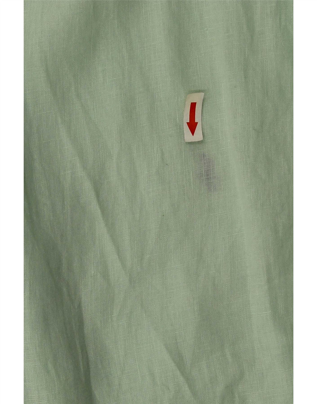 Ralph Lauren Mens Short Sleeve Shirt Medium Green Linen