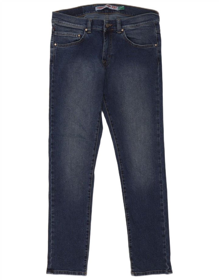 Carrera Herren 717 Slim Jeans IT 48 Medium W33 L32 Blaue Baumwolle