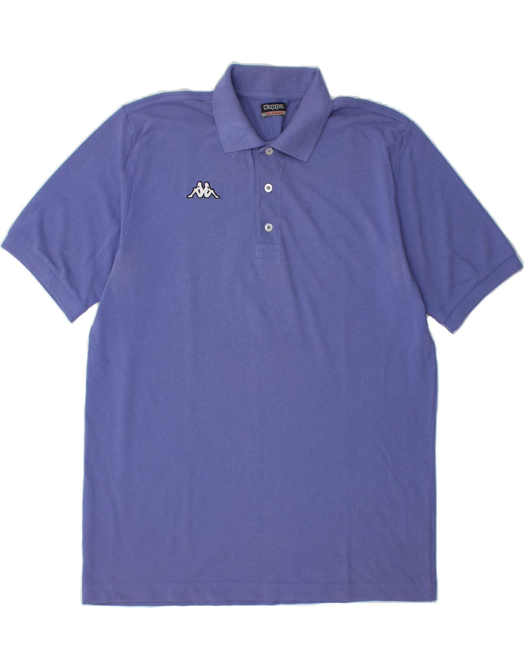 KAPPA Mens Polo Shirt XL Purple Cotton Vintage Kappa and Second-Hand Kappa from Messina Hembry 
