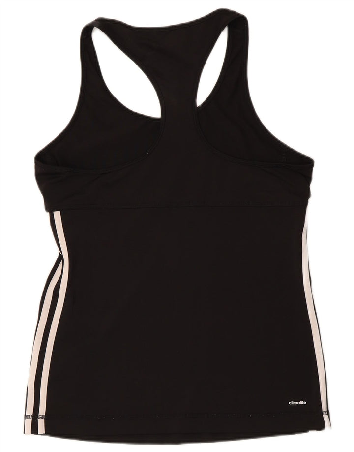 Adidas Femmes Climalite Débardeur UK 12/14 Moyen Noir Polyester
