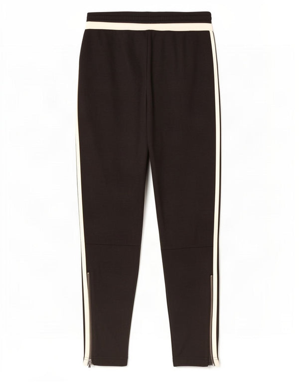 Pantaloni da tuta Adidas Climalite da uomo, poliestere color block medio nero