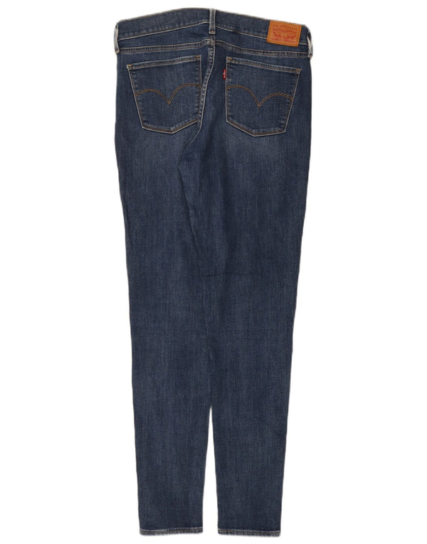 Levi's Damen 710 Super Skinny Jeans W30 L30 Blaue Baumwolle
