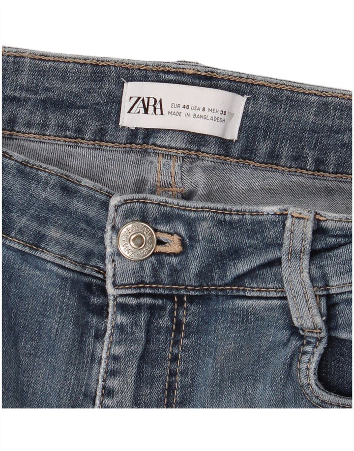 Jeans slim da donna Zara EU 40 medi W30 L28 Blu