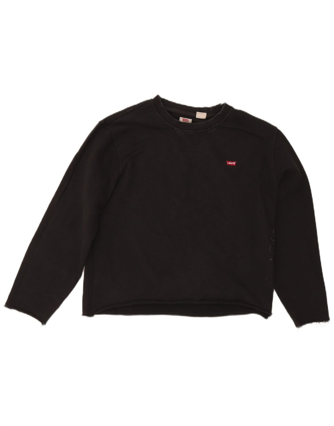 Женский джемпер свободного размера Levi's Standard UK 14, средний черный