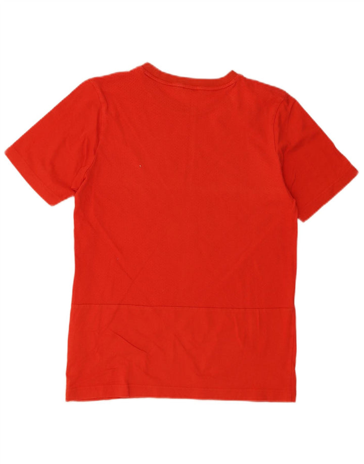 ADIDAS Boys Graphic T-Shirt Top 13-14 Years Red
