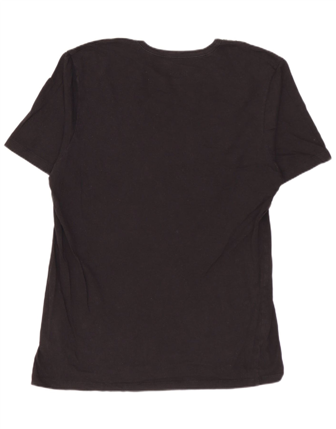 HUGO BOSS Mens T-Shirt Top Medium Black Cotton