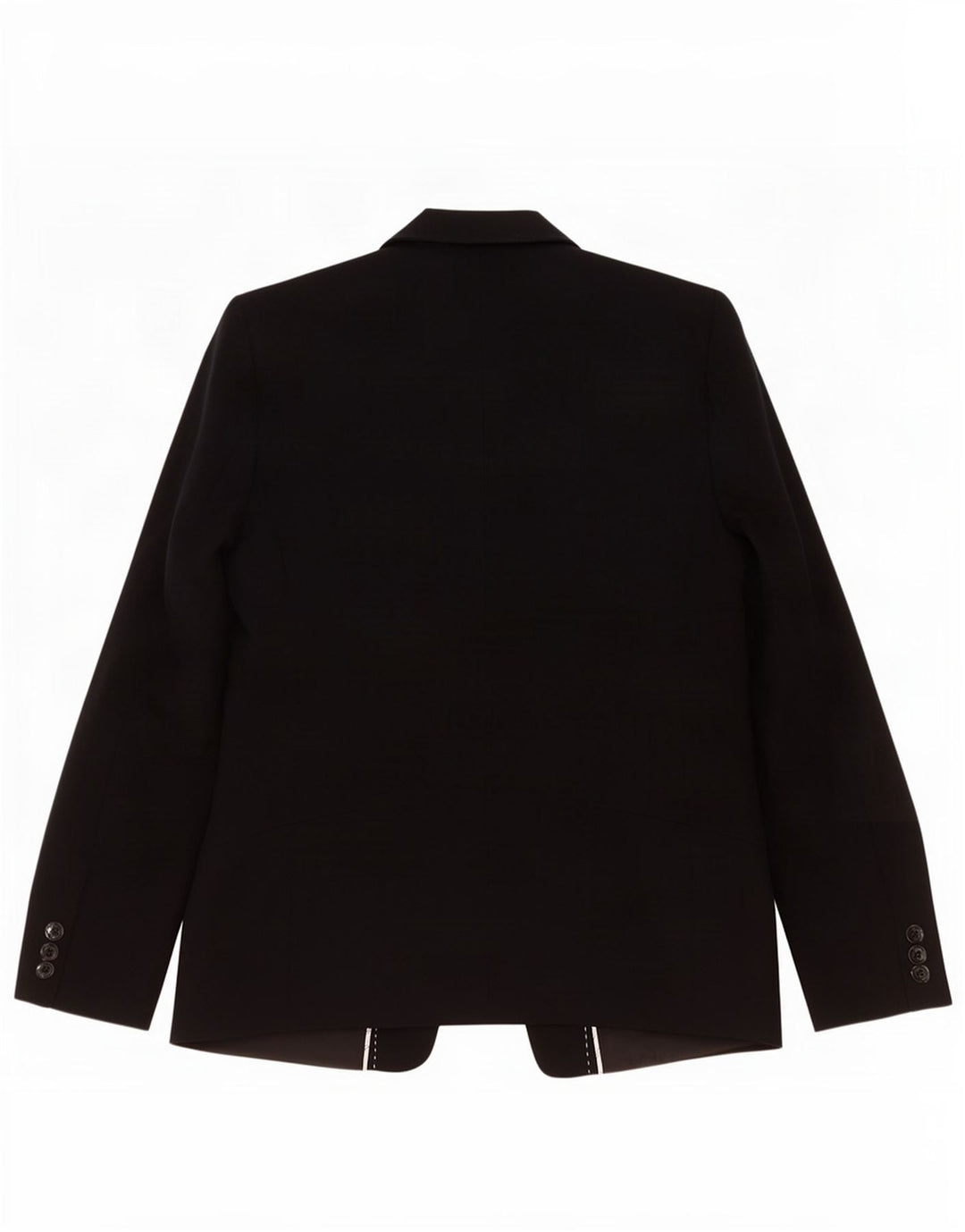 Marks & Spencer Chaqueta tipo blazer con 1 botón para mujer UK 44 Poliéster negro mediano