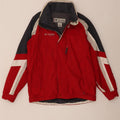 Giacca da sci antivento Columbia Vertex da uomo UK 36 Small Red Colourblock