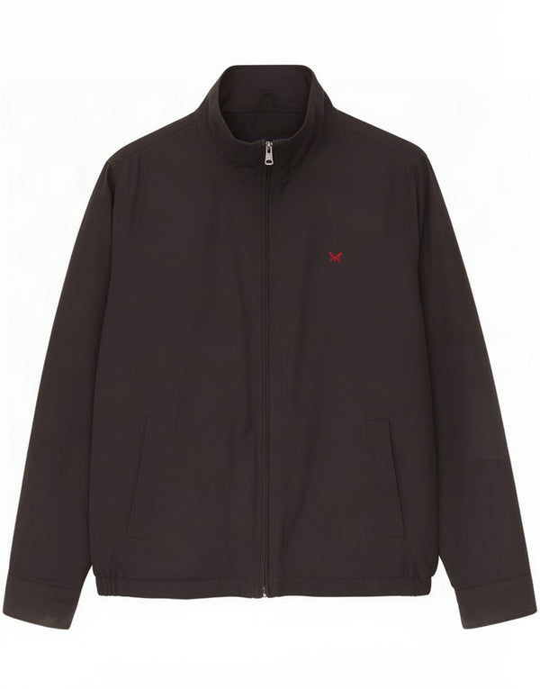 Crew Clothing Chaqueta bomber para hombre UK 38 Mediana Algodón negro
