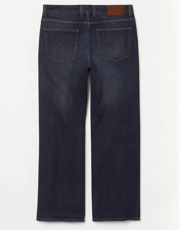 Tommy Hilfiger Jean droit homme W34 L30 bleu marine coton