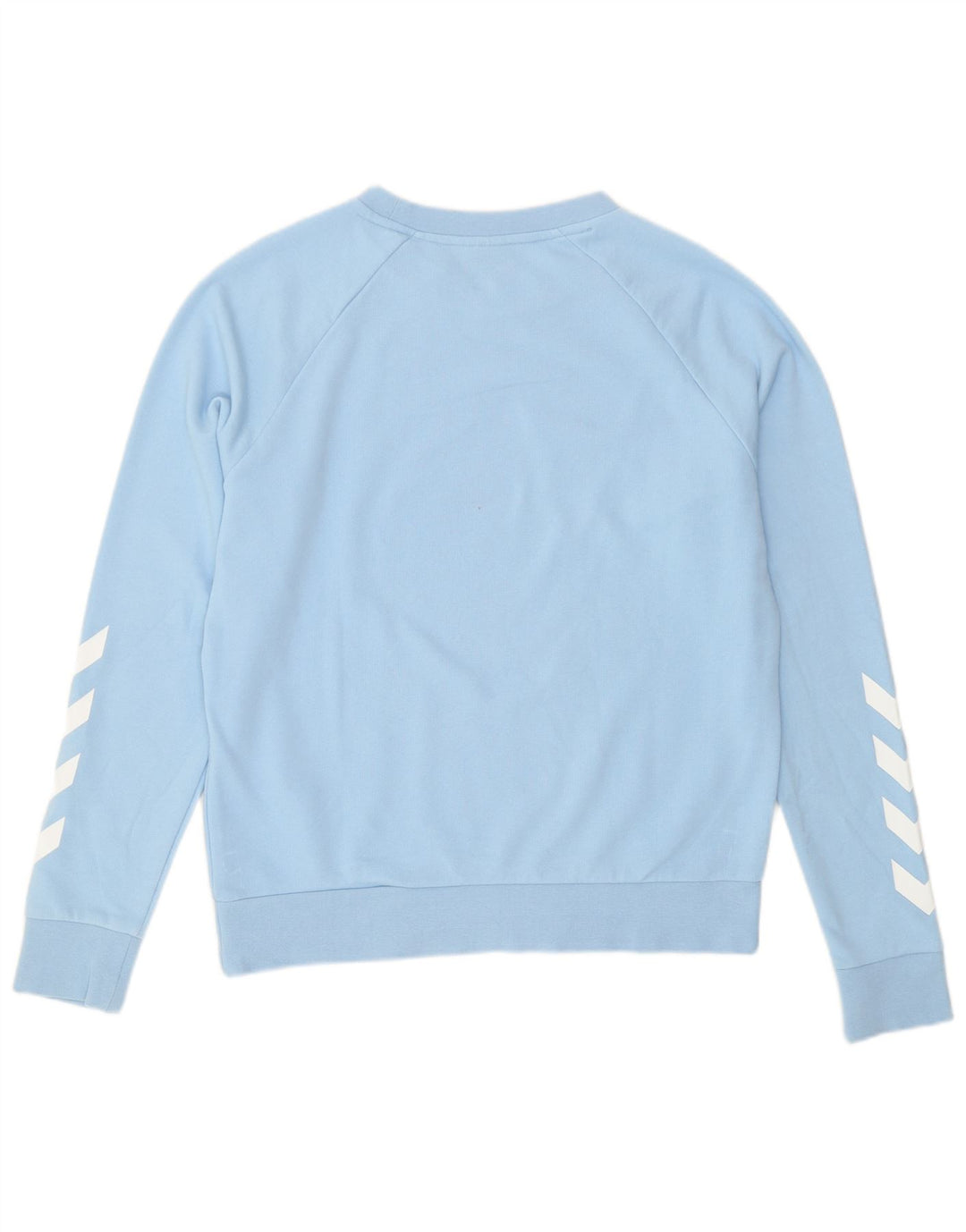 Hummel Mens Graphic Sweatshirt Jumper Small Blue Cotton