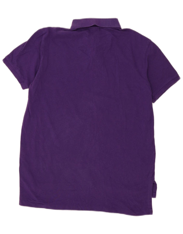 Polo Ralph Lauren Camicia da uomo su misura di grandi dimensioni in cotone viola