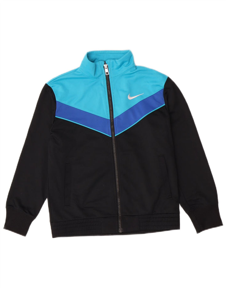 Μπουφάν Nike Boys αθλητική φόρμα 10-11 ετών Medium Black Colourblock