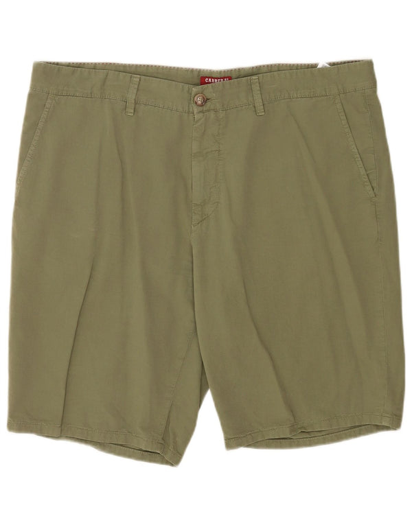 Carrera Pantalones cortos chinos de ajuste regular para hombre W38 XL Algodón verde