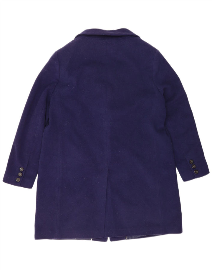 Marks & Spencer Manteau surdimensionné pour femme UK 16 Grande laine bleue