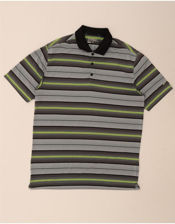Polo Dri Fit Nike Homme Rayé Multicolore Moyen