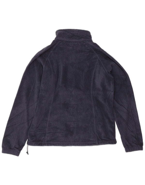 Columbia Chaqueta polar para mujer UK 46 Grande Poliéster azul marino