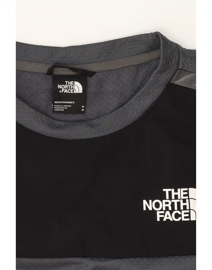 The North Face Mens Graphic Full Tracksuit Medium Grey Colourblock