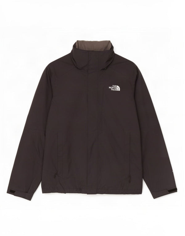 The North Face Chaqueta impermeable con capucha para hombre UK 38 Medium Negro Poliéster