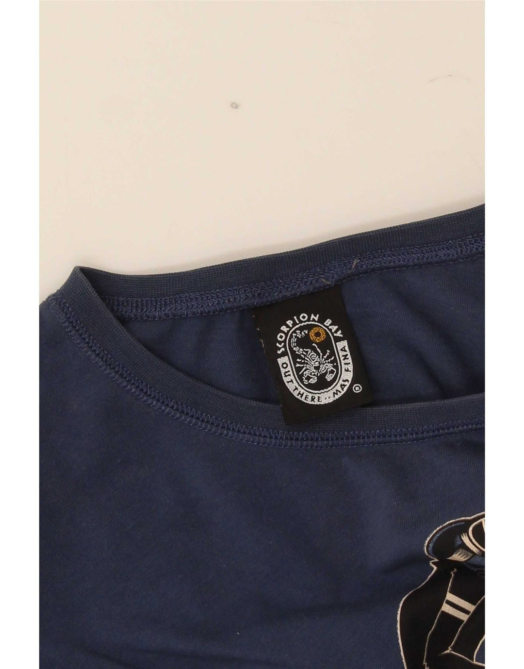 Scorpion Bay Boys Grafisk Top Langærmet 9-10 år Medium Navy Blue