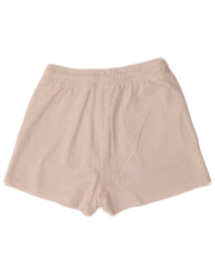Zara Short de sport pour femme UK 10 Small Blanc
