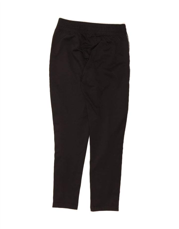 CHAMPION Womens Graphic Tracksuit Trousers UK 10 Small Black Vintage Champion and Second-Hand Champion from Messina Hembry 