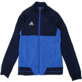 ADIDAS Boys Tracksuit Top Jacket 9-10 Years Blue Colourblock Polyester Vintage Adidas and Second-Hand Adidas from Messina Hembry 