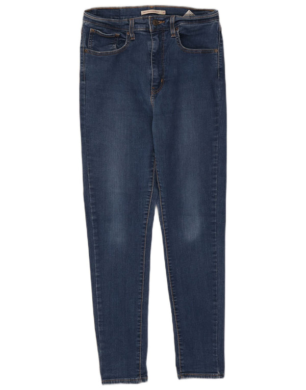 Calça jeans feminina Levi's Mile High Super Skinny W30 L28 azul algodão