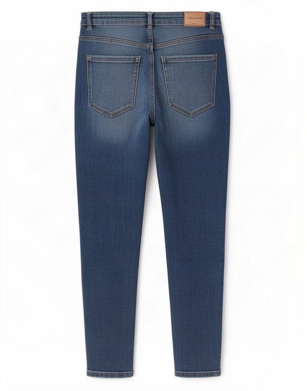 Zara Damen Trafaluc Skinny Jeans EU 40 Medium W30 L27 Blaue Baumwolle