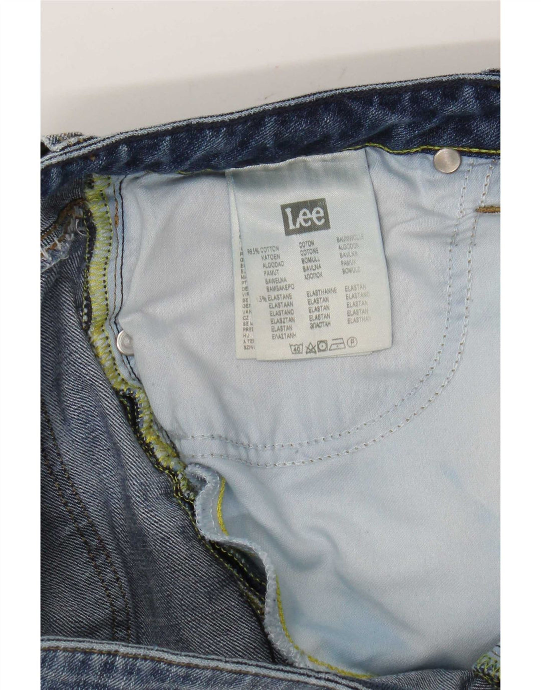 Lee Womens Cameron Bootcut Jeans W31 L31 Μπλε βαμβακερό
