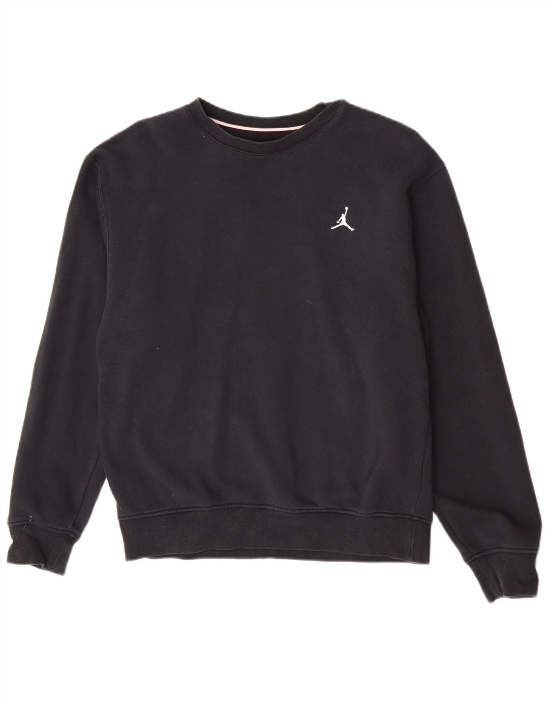 Jordan Mens Sweatshirt Jumper Small Black Cotton