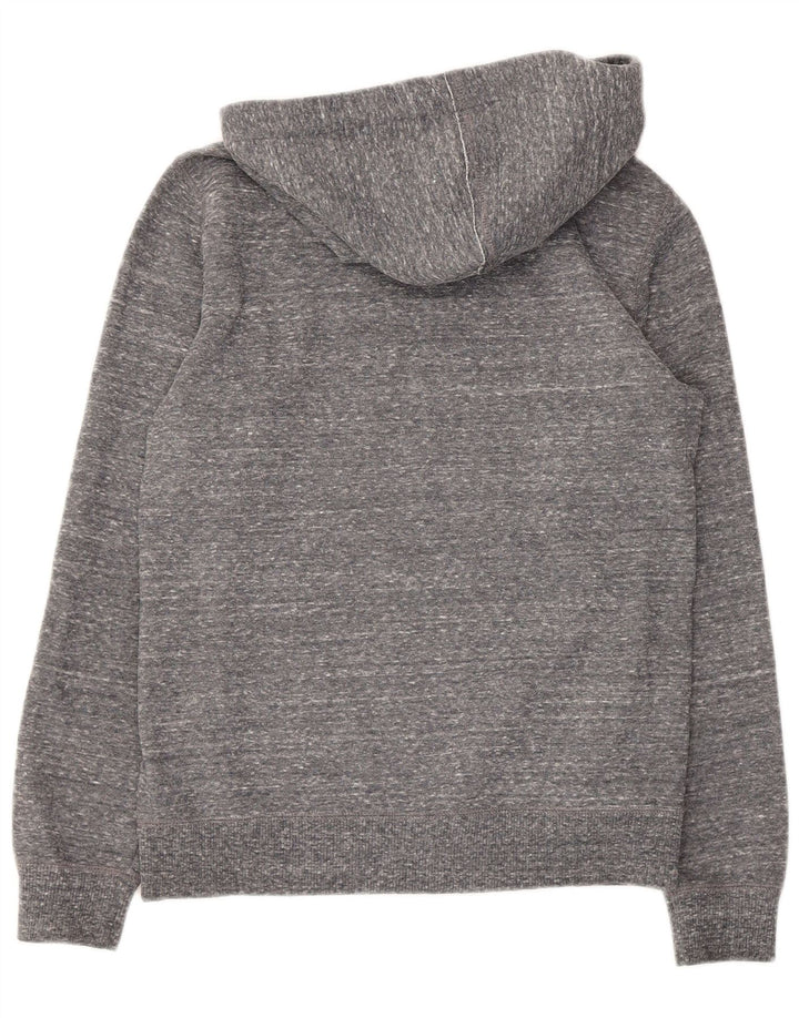 Champion Dame grafisk hættetrøje Jumper UK 12 Medium Grey Flecked Polyester