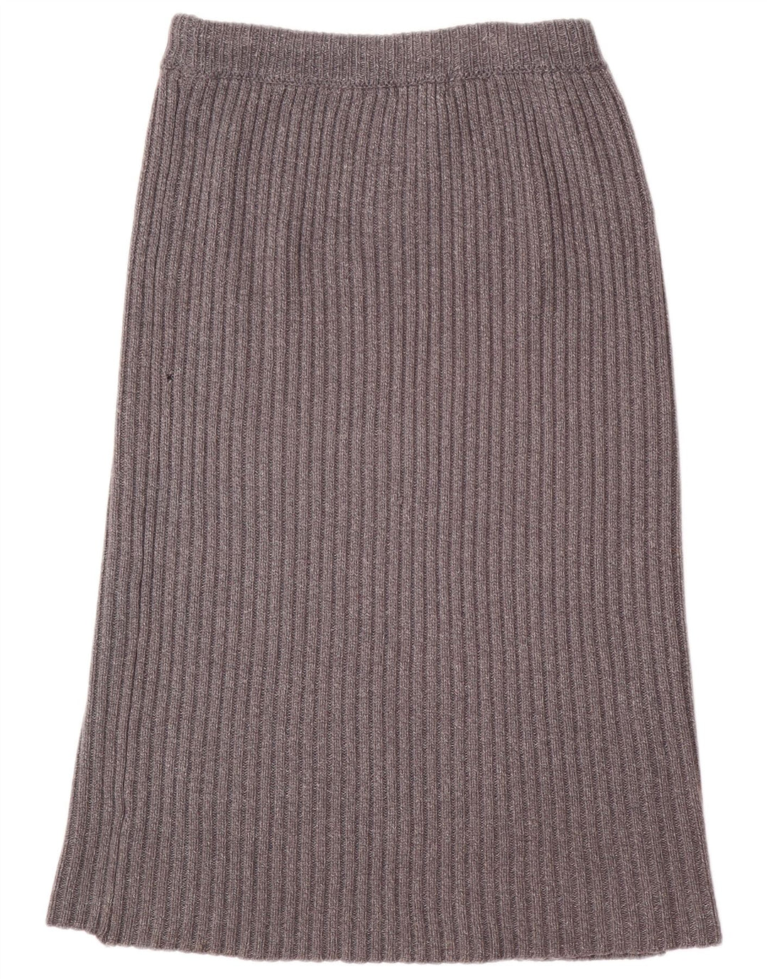 JOHN ROCHA Womens Midi Skirt Large W34 Grey Wool