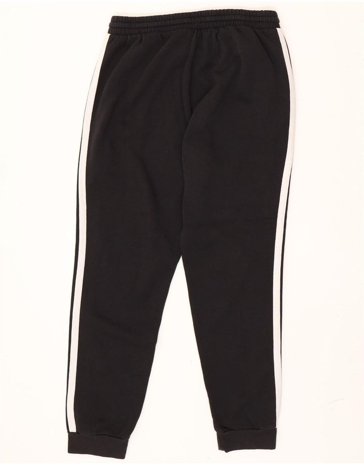 Adidas Mens Tracksuit Trousers Joggers Medium  Black Cotton