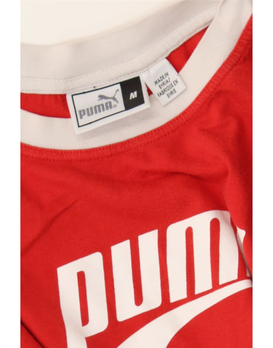 NIKE Mens Graphic T-Shirt Top Medium Red Cotton Vintage Nike and Second-Hand Nike from Messina Hembry 