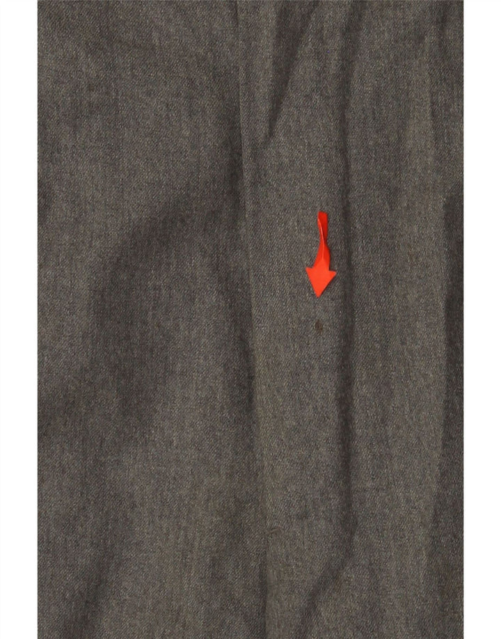 Burberry Mens Pegged Suit Trousers IT 48 Medium W36 L25 Grey Virgin Wool