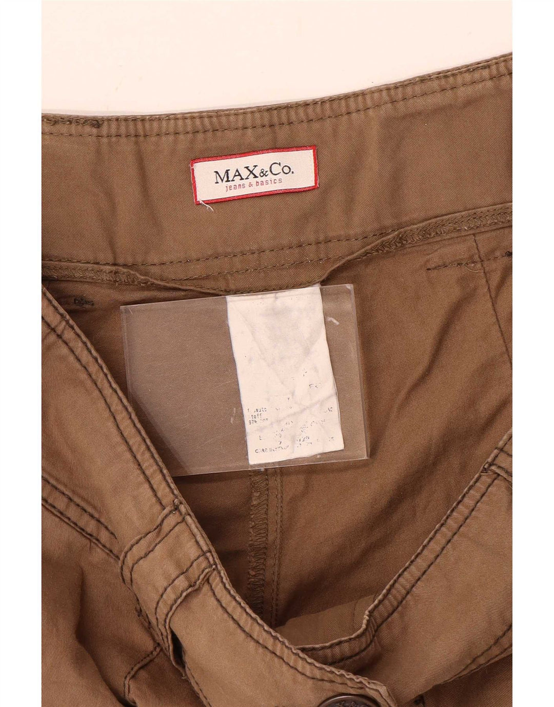 Max&Co. Womens Bermuda Shorts W30 Medium Brown
