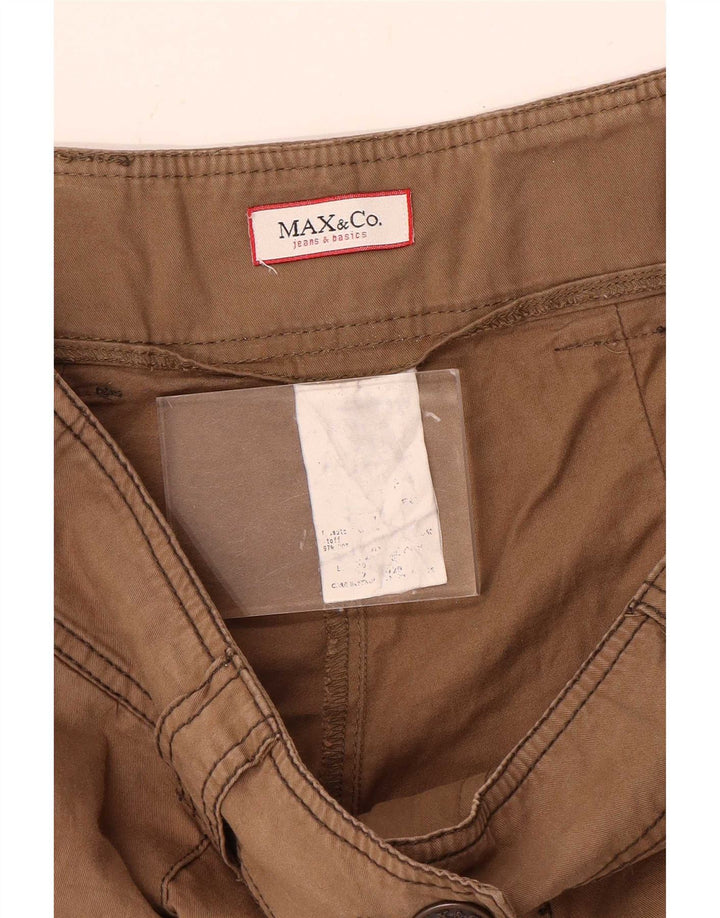 Max&Co. Womens Bermuda Shorts W30 Medium Brown