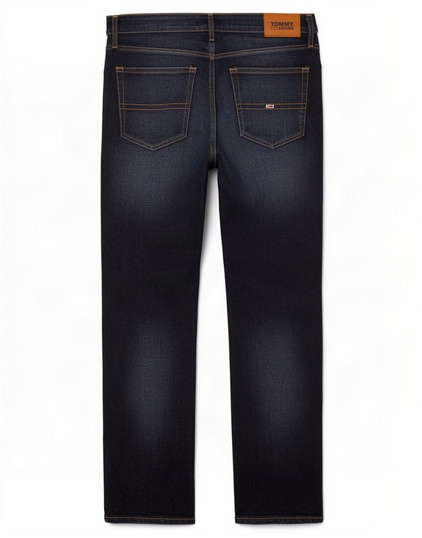 Мужские прямые джинсы Tommy Hilfiger Ryan W34 L30, темно-синий хлопок