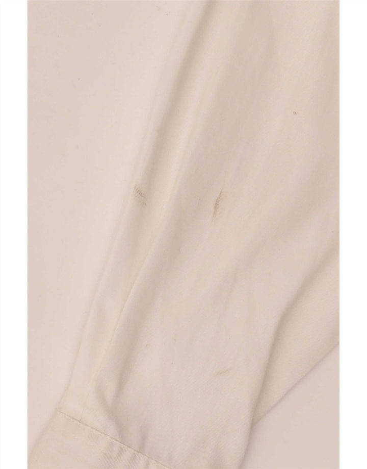 Marks & Spencer Chemise Femme UK 12 Coton Blanc Moyen