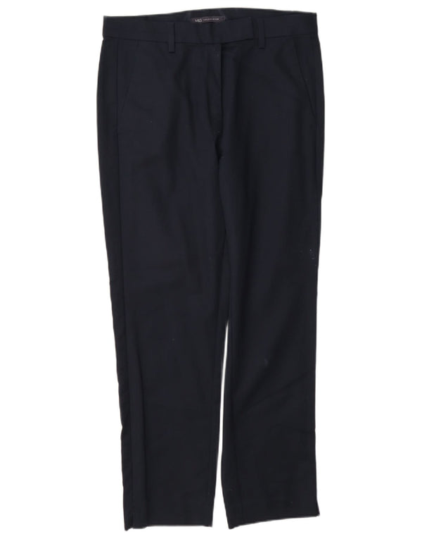 Spodnie damskie Marks & Spencer Regular Chino UK 10 Small W27 L26 Granatowe