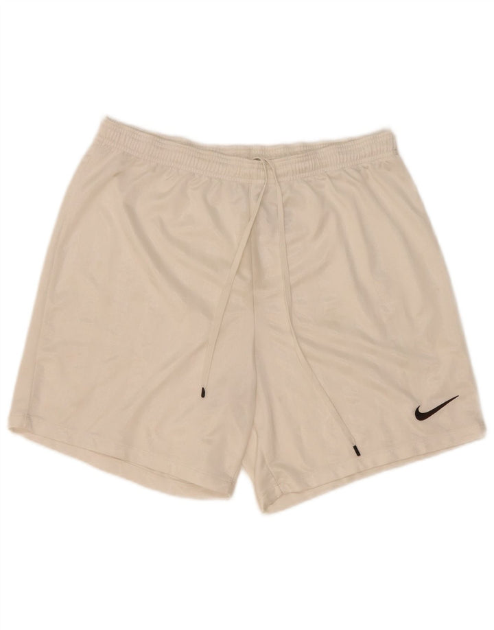 Nike Mens Sport Shorts Large  White Polyester
