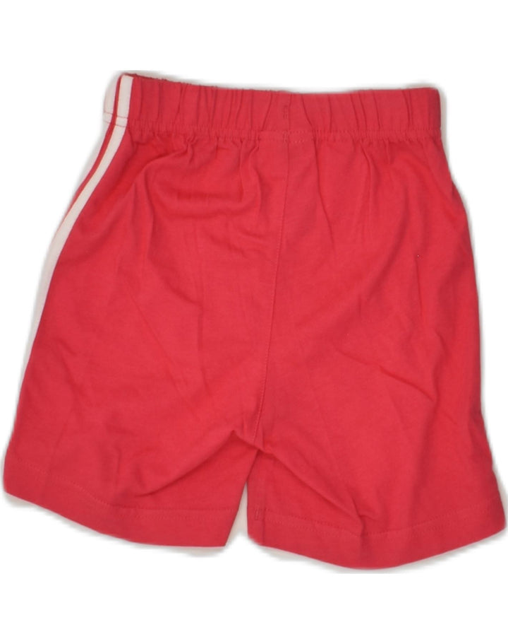 ADIDAS Baby Girls Sport Shorts 18-24 Months Red Cotton | Vintage Adidas | Thrift | Second-Hand Adidas | Used Clothing | Messina Hembry 
