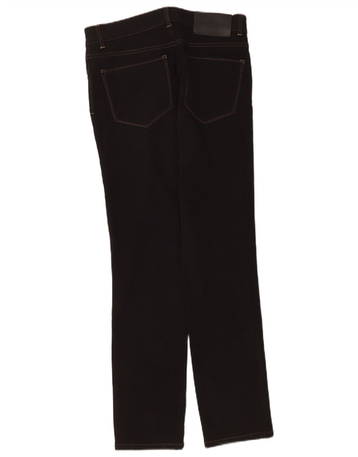 Massimo Dutti Womens Slim Jeans EU 38 Small W28 L30 Black Cotton
