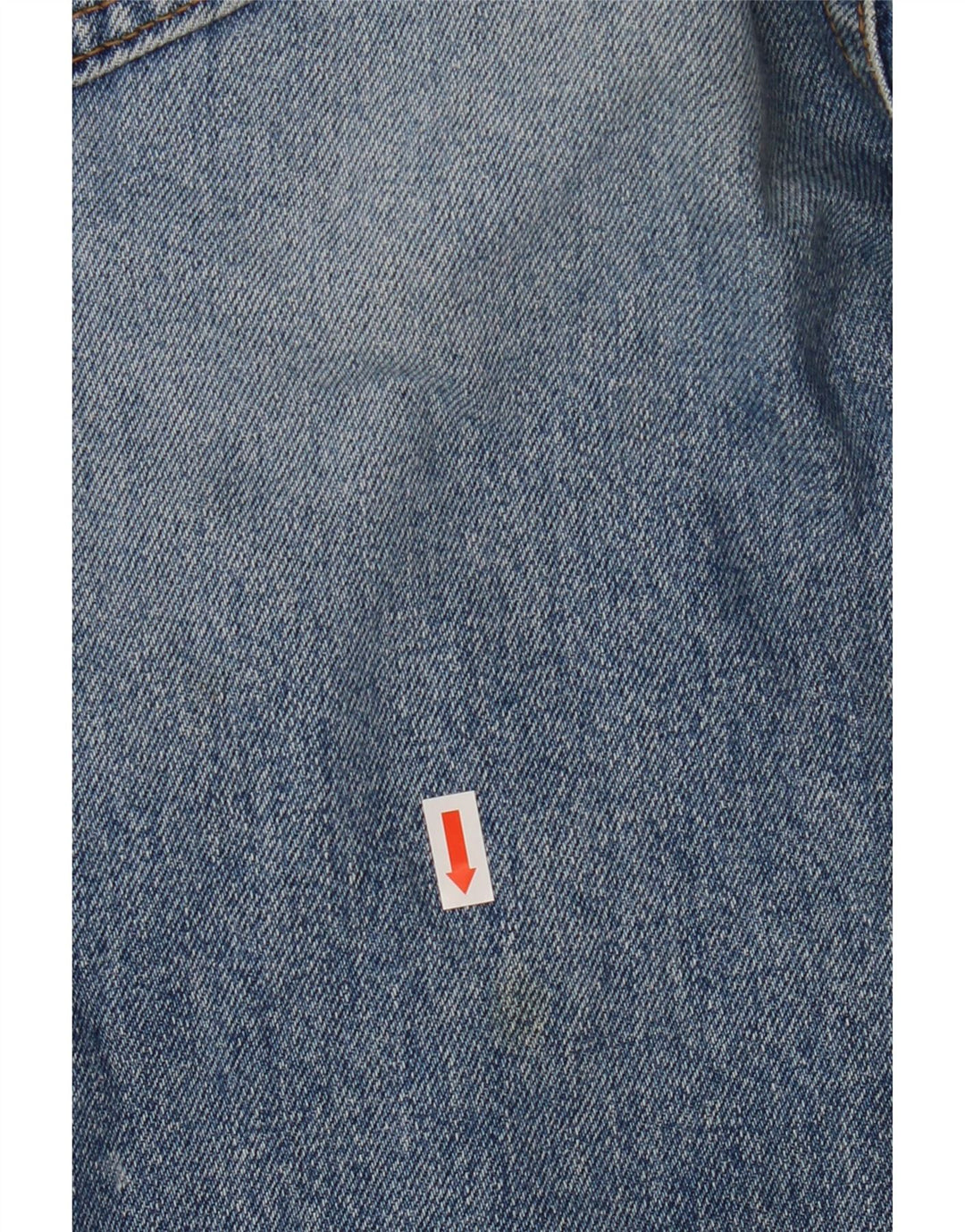 LEE Mens Kansas Straight Jeans W36 L32 Blue Cotton